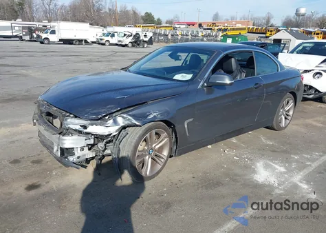 2016 BMW 428I из США, поврежденный, VIN WBA3V7C56G5A27523